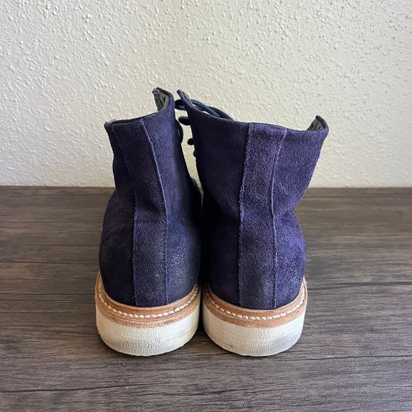 FreeBird Wheeler Navy Suede Ankle Boots Mens Size 10 US - Picture 3 of 9